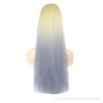Ombre Color 22 Inch Chorliss For Women Goddess Long Straight Drawstring Ponytails Kinky Curly In Synthetic Ponytail Extensions